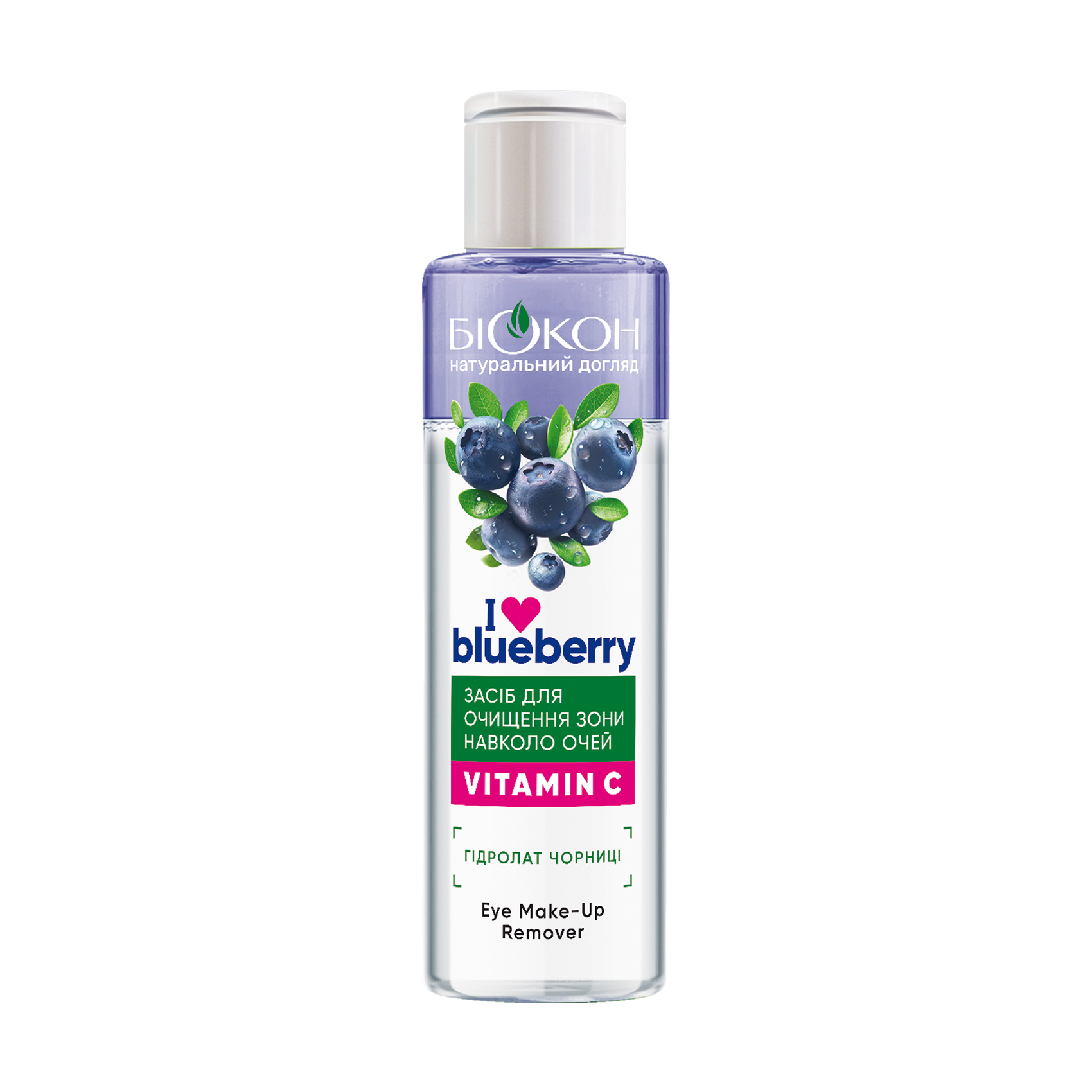 Засіб для очищення шкіри навколо очей Біокон I Love Blueberry, 100 мл